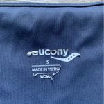 Saucony  Dark Blue Leggings with Blue Stripe S Photo 2
