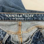 Vanilla Star Jeans Vanilla Star 90’s Boyfriend Distressed Button Fly Raw Hem Jeans Photo 2