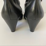 Michael Shannon  Rasha black leather heeled buckle moto ankle boots size 7 Photo 7