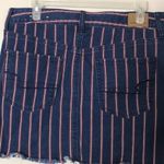 American Eagle  hi rise striped super stretch mini skirt size 12 Photo 8