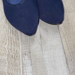 MIA blue woven knit flats size 10 Photo 3