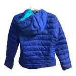AMERICAN EAGLE Blue Down Bubble Puffer Coat Size Medium Photo 1