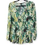 Torrid  womens size 0(10) textured Knit Surplice Puff Sleeve Babydoll Top v neck Photo 12