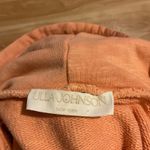 Ulla Johnson Women's Sweatshirt Orange Lolla Cotton Hoodie Ruffled Pullover Photo 1