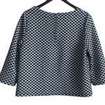 Chico's  Travelers‎ 1 Women Top M Texture Stretch Comfort Classic Career Office Photo 0