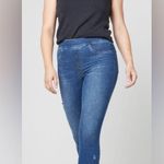 Spanx Denim Distressed Ankle Skinny Jeans Pull On Shaping High Rise NWT MD Tall Photo 2