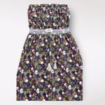 America & Beyond Ditsy Floral Fiesta Maxi Dress Size L Black Size L Photo 5