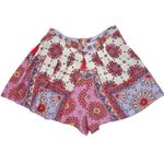 Yumi Kim  Crimson Paisley Rosebud Shorts‎ Size XL Photo 8
