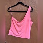 J.Crew NWT  Pink Off Shoulder‎ Tank Size XL Photo 2