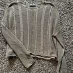 SheIn Beige Sweater/Cover-up Photo 0