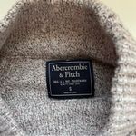 Abercrombie & Fitch Light Pink Marled Mock Neck Pullover Sweater Photo 7