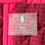 Free People  Movement Recreation Reversible Hooded Puffer Vest Sour Cherry Medium Photo 10