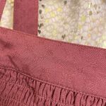 Anthropologie  Escondido Smocked Drop waist Dress, maroon/wine, size S Photo 4