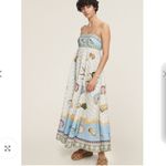 NWOT Alemais Blue and Cream Shell Print Dress Size 6 Photo 3