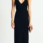 Revolve Torn by Ronny Kobo Black Madi Knit Open Back Bodycon Bohemian Beach Summer Dress Photo 0