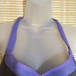 Torrid Active Gray and Purple Molded Underwire Cups Racerback Sports Bra 40B Photo 9