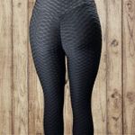 Scrunched up butt lifting leggings TikTok yoga pants Black Size XL Photo 0
