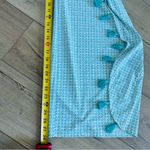 Cabana Life Blue White Tassel High Rise Palazzo Pants S Photo 10