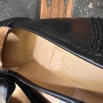 Talbots Vintage Croc Embossed BlackLeather loafers Minimalist Preppy Size 7 Photo 10