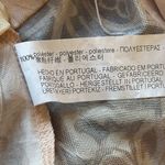 ZARA  Boho Patchwork Print Smocked Peasant Blouse Top Small‎ Photo 2