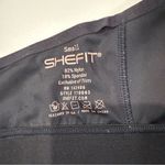 Shefit Flex FrontZip SportsBra Womens Small Black/Silver Marble Print Adjustable Black Photo 5