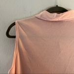 Tommy Bahama Sleeveless Polo Pink Silk Blend Top Sz L GUC *See Description* Photo 8