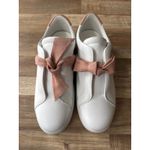 Alexandre Birman NWOT Women's Alexander Birman Clarita Sneaker Suede Nude Nappa Leather size 39 Photo 2