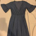 Bershka Navy pinstripe jumpsuit Size XS Photo 1