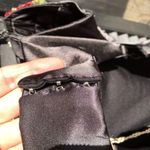 Jessica Simpson NWT Embroidered Black Satin Mini Dress S/M Photo 7