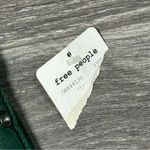 Free People Free People We the Free Zip It Up Mini Jean Skirt Green Cotton size 31 *251 Photo 4