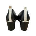 Betabrand  All Weather Wedge Leather Pumps Black Sz 8 Photo 5