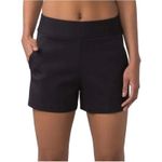 Lululemon Shaped Away From The Body Solid Short 3" Women Sz 4 Black Athletic Photo 0