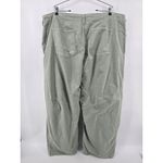 Pilcro  by Anthropologie Wide Barrel Leg Pants Sage Green Utility Style Size 20W Photo 2