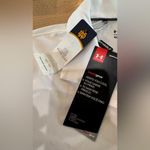 Under Armour UA Tee To Green Collegiate Notre Dame Women's golf 
 Polo white size medium NWT Photo 2