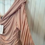 Eloquii  Pale Pink Ruched Off Shoulder Dress Size 22/24 Photo 6
