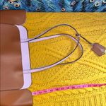 Kate Spade Brown and Lilac Tote Bag Photo 15