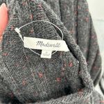 Madewell Donegal Rolled Mock Neck Ribbed Sweater Dress AF500 - Donegal Coal Photo 6