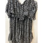 MISA Los Angeles  SUKI SHIFT COLD-SHOULDER FLORAL FLOWY‎ MINI DRESS SIZE MED Photo 8