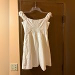 Anthropologie Favorite Daughter Lovesick Mini Dress in White Photo 5