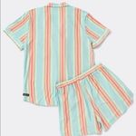 Matilda Jane Goodnight Stripes Short PJs PAJAMA SET L Photo 2