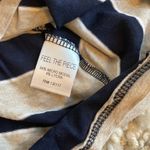 Feel the Piece  Navy & Cream Stripe Racerback Dress Photo 3