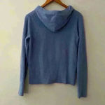 Evie Beach Zip Up Hoodie Blue Size Small Photo 3