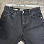 Bershka Women Black Denim Shorts Size 4 Photo 6