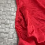 Victoria's Secret Victoria’s Secret Red Satin Kimono Robe XS/S Pink Trim (No Belt) Photo 6