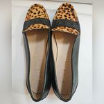 Jack Rogers Remi Calf Hair Leather Leopard Print Loafers Sz 8.5 New W/out Box Photo 4