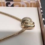 Steve Madden | Knot Pendant w/ Snake Style Adjustable Length Necklace Photo 4