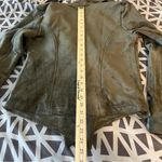 Lulus Wild at Heart Olive Green Vegan Suede Moto Jacket NWT Size S Photo 13