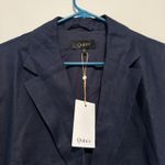 Quince  NWT 100% European Linen Structured Blazer in Deep Navy Size‎ XL Photo 3