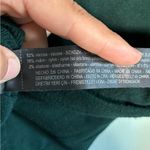 ZARA  Womens Dark Green Long Sleeve Gold Button Accent Christmas Sweater Sz L Photo 3