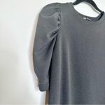 ZARA  Black Puff Sleeve Mini Dress Photo 2